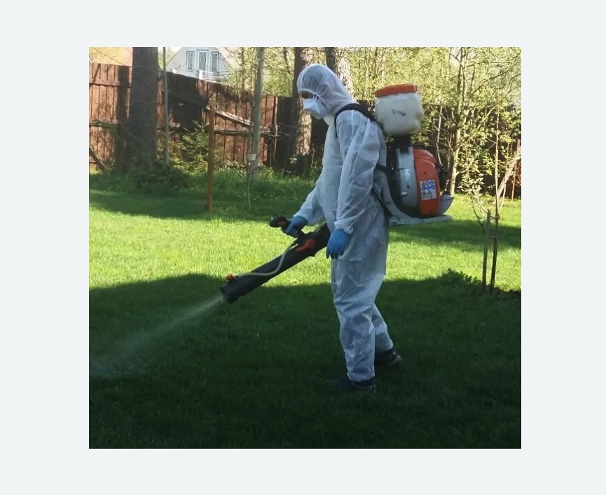 Обработка территории от клещей в Сасово